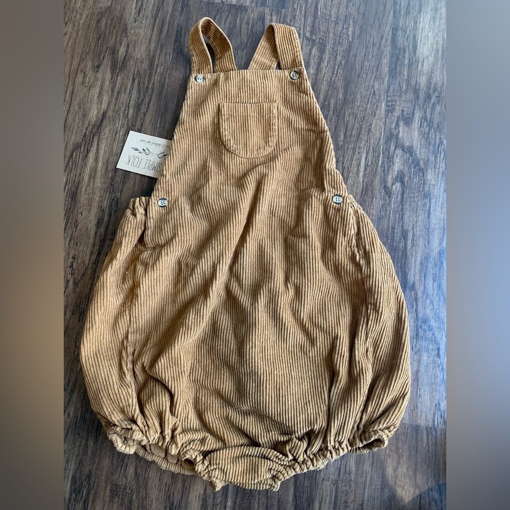 The simple folk nwt corduroy romper 9/10y